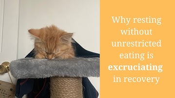 Why its EXCRUCIATING to stop compulsive movement without eating unrestrictedly