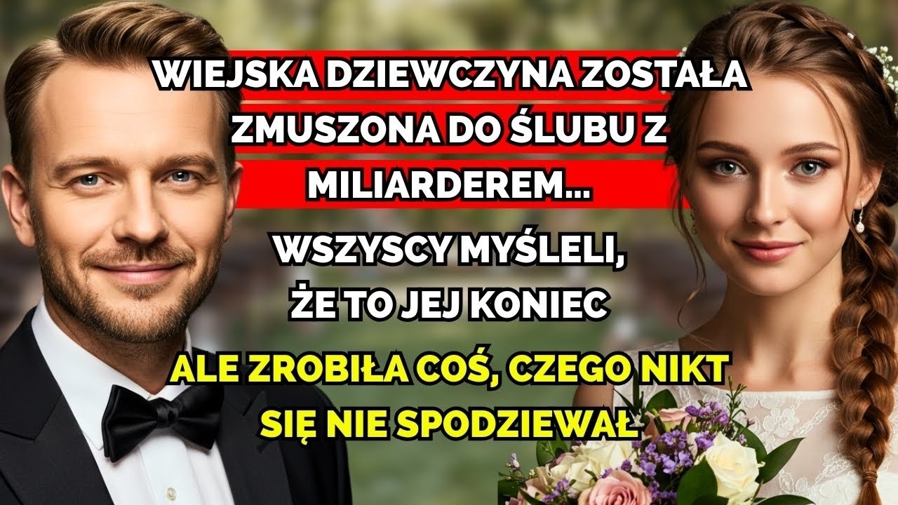 Wiejska dziewczyna została zmuszona do poślubienia milionera — to, co zrobiła, było szokujące