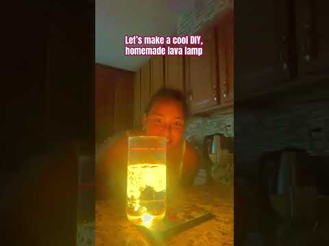 Let’s make a cool DIY, homemade lava lamp