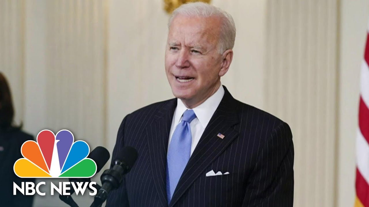 Biden, Senate Democrats Reach Deal On Limits For Stimulus Checks | NBC News NOW