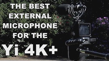 Yi 4K+ Best External Microphone - The Comica CVM-VM10