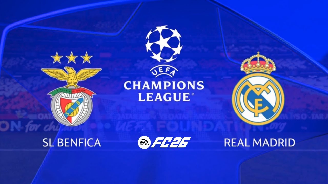 Benfica vs Real Madrid | UEFA Champions League | FC 26