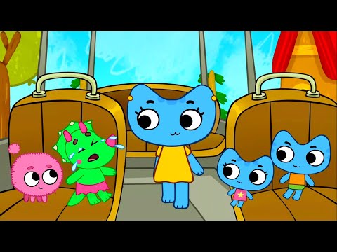 Колеса у автобуса | The Wheels On The Bus | Песни для малышей
