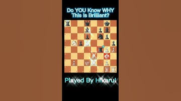 THREE Brilliant Moves in a Row By Hikaru!