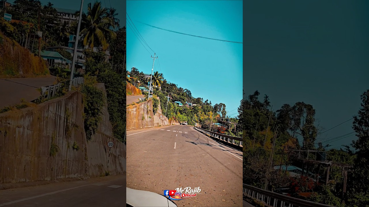 এমন সুন্দর পাহাড়ি রাস্তা আগে দেখেছেন? | Jampui Hill Road View 