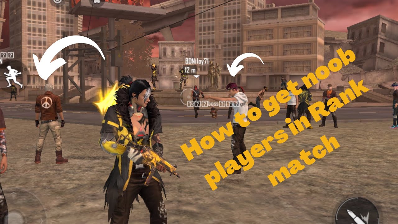 How to get noob players in Rank Mact Rank pushing. - YouTube