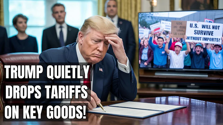 U.S. Makes Stunning Reversal — Tariffs Suddenly Dropped as Imports Prove Essential! Trump's Tariffs