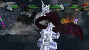 Godzilla Unleashed Overhaul - Mechagodzilla II & MOGUERA vs. Destoroyah & Orga
