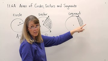 11.6A--Area of Circles, Sectors, and Segments