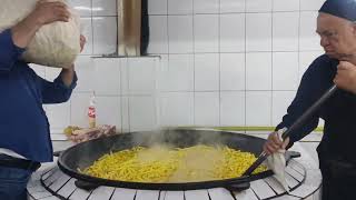 картинка: Процесс приготовления плова 80 кг #плов#рецептплова#кулинария#еда#вкусно#рецепты#готовимдома