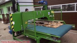 WINTER Palleten Recycling Machine PRM 1400