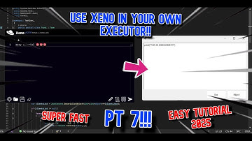 How to make a ROBLOX EXECUTOR using XENO API!! | Working 2025 | PT.7