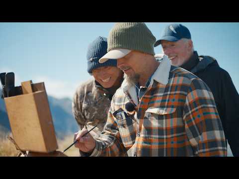 Painting a Mountain from a Mountain!