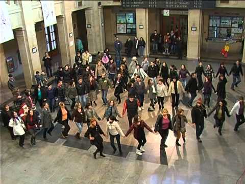 BNT 2 Flashmob - club "Nashenci" in Ruse, Bulgaria