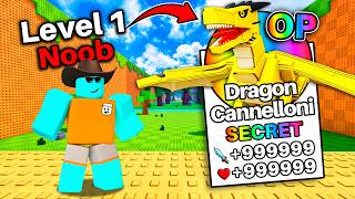 Starting Over as NOOB with MOST EXPENSIVE SECRET in Kick a Lucky Block!