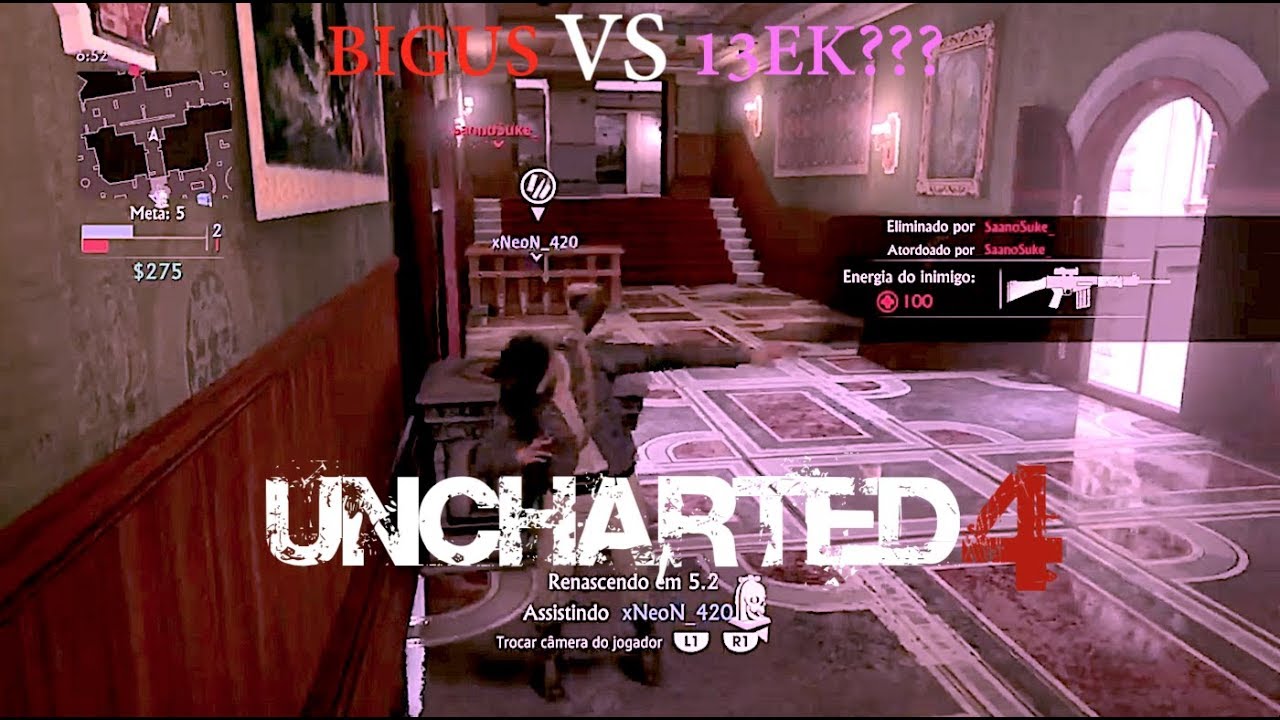 UNCHARTED 4: BIGUS vs 13EK??? | UMG | PLUNDER
