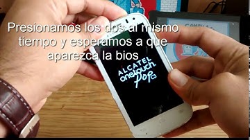 Hard Reset Alcatel One Touch Pop C3 /  4033A / 4033