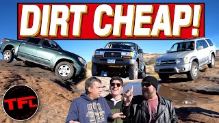 Are Old Toyotas The Most Reliable Trucks You Can Buy? We Torture Them OffRoad | Cheap Toyotas Ep.4