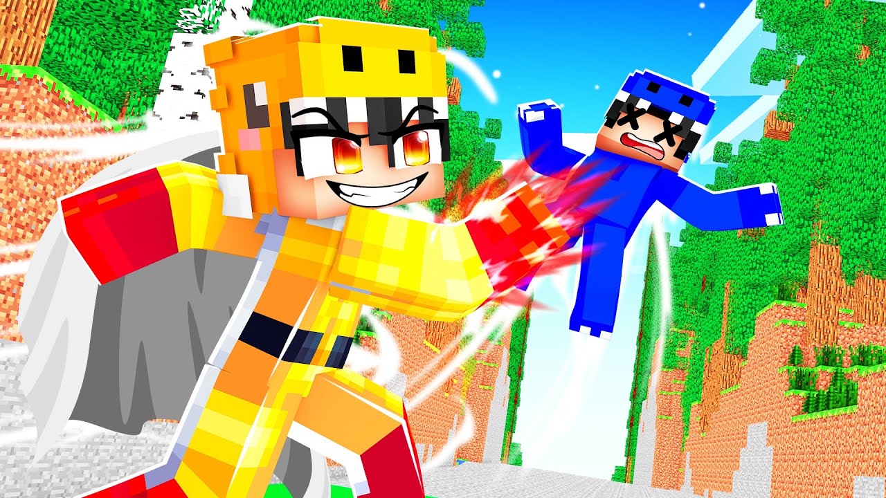 I Survived 100 Days a ONE PUNCH MAN in Minecraft!