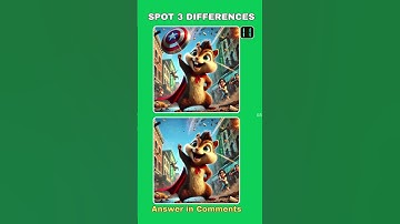 Find the Difference! #shorts #puzzles #spotthedifference