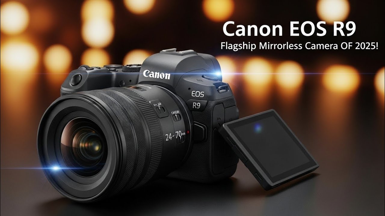Canon EOS R9 — флагманская беззеркальная камера 2025 года!