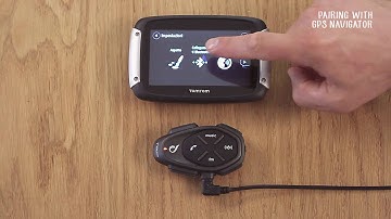 Interphone Tutorial 16: How to Pair GPS Sat-Nav with an Interphone - Interphone Tour Urban Sport