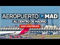 ➤ cómo SALIR del aeropuerto de MADRID 2023 | con PRECIOS 🚍🚇🚆🚕  #191