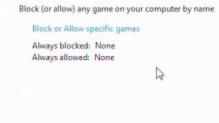 Setting Up Parental Controls On Windows Vista 2
