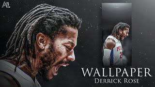 Derrick Rose - Wallpaper SpeedArt (Photoshop cc 2020) screenshot 1