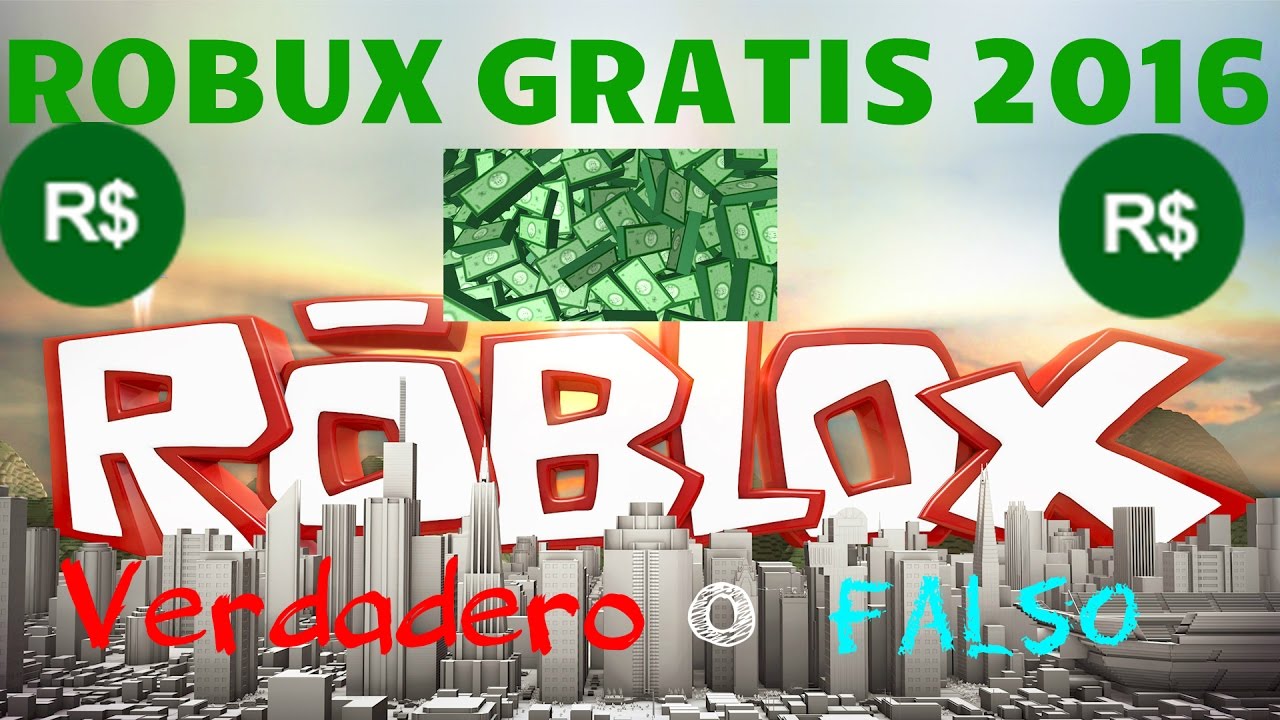 Tener robux gratis 2016