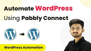 How to Automate WordPress Using Pabbly Connect