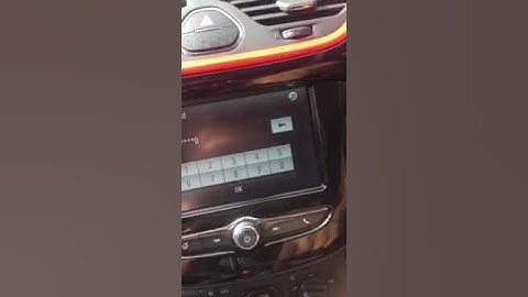 SECRET SETTING (DEVELOPER MENU)- VAUXHALL CORSA 2016