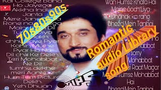 70s80s90s Romantic songs best of Nadeem Shravan Bollywood super hit Top 30 audio library song