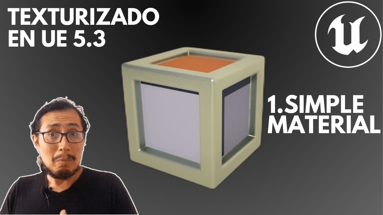 01 Creando un Material Simple - Texturizado en UE 5.3 - YouTube