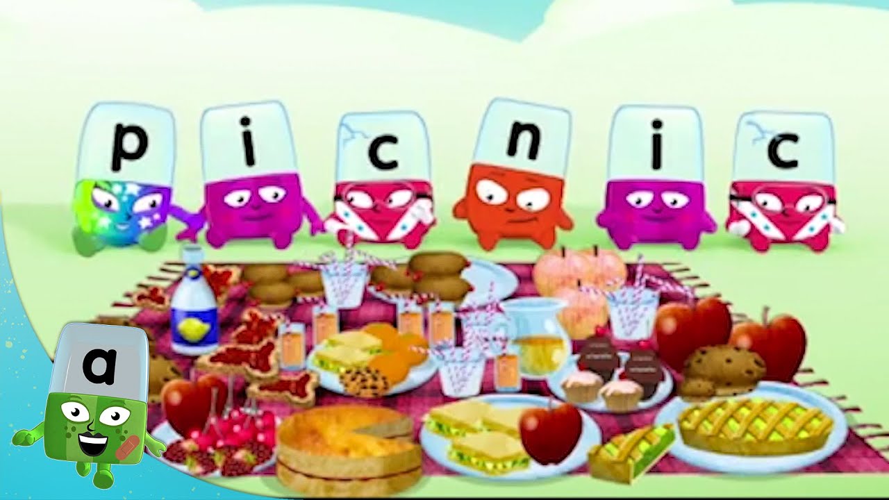 officialalphablocks The Perfect Picnic! Learn to Read Learning