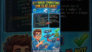 #trending #coding #shorts C Programming Trick: 3-Digit Logic Hack! 💻 #shorts #coding