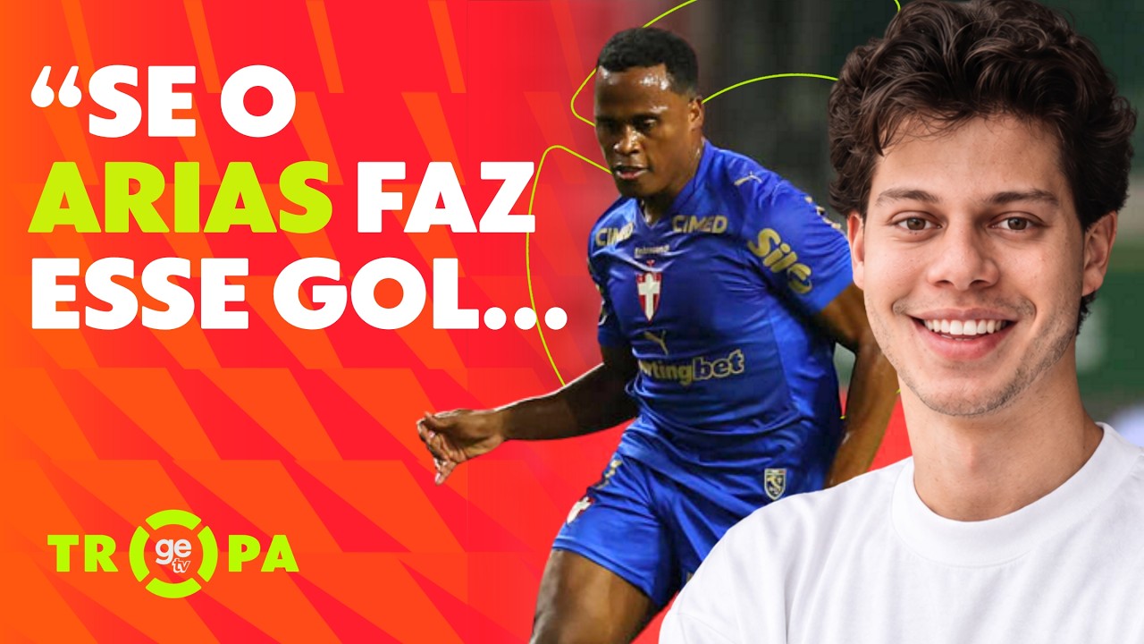 JHON ARIAS DEVERIA TER CHUTADO NO GOL? PALMEIRAS QUASE MARCA GOL ANTOLÓGICO! | Tropa Ge TV