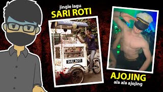 FAKTA SERAM DI BALIK LAGU MEME YANG VIRAL | Sari Roti & Ajojing Ala Ala Ajojing