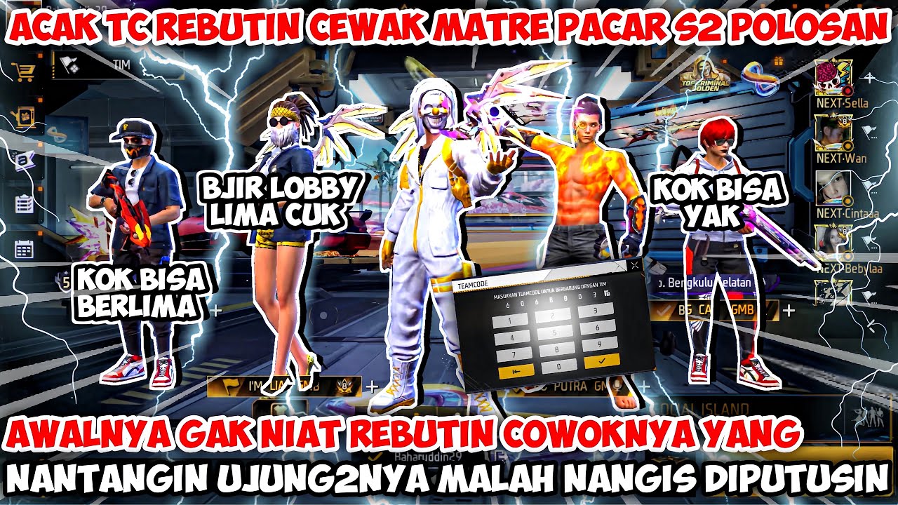 ACAK ACAK TC TIKUNG CEWEK MATRE COWOKNYA CUMA MODAL S2 POLOSAN DIKIRA SULTAN PAS DIPUTUSIN NANGIS🤣