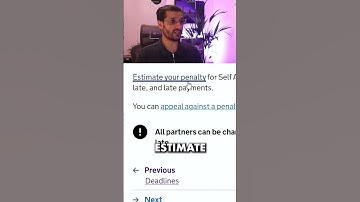 Late Payment & Penalties - SELF-ASSESSMENT tax return UK