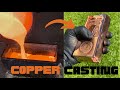 Copper Cable Casting Backyard Bullion - Trash To Treasure - ASMR Metal Melting - BigStackD