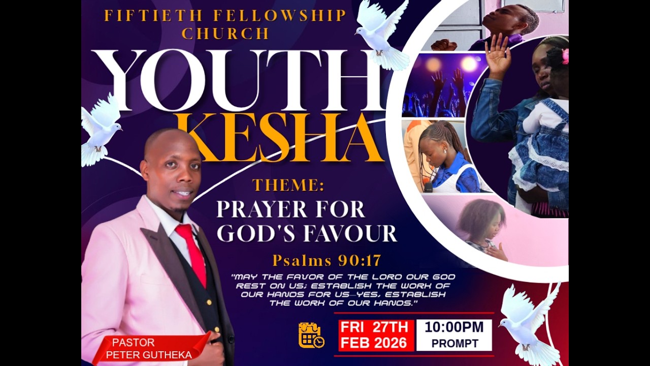 PRAYER FOR GOD'S FAVOUR - YOUTH KESHA