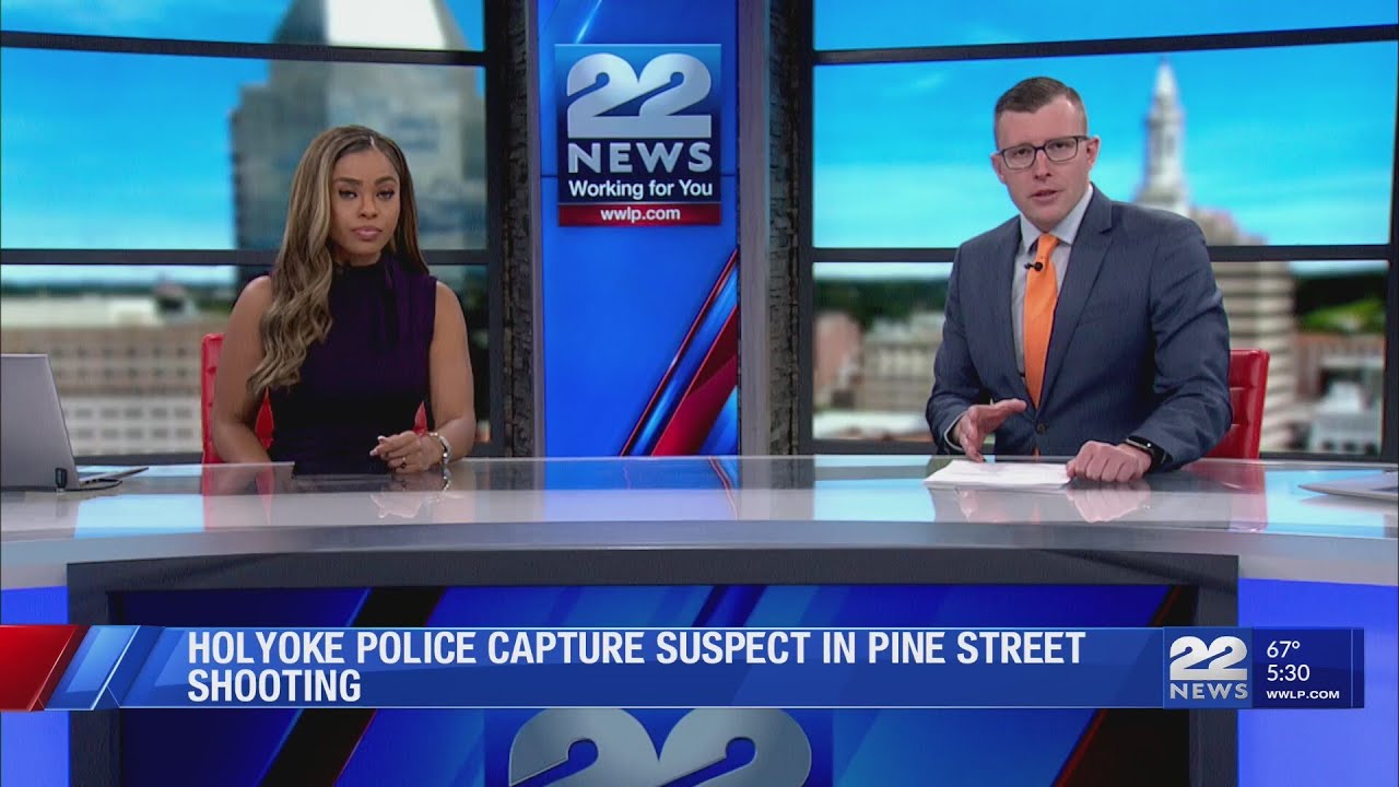 Holyoke police capture suspect in Pine Street shooting - YouTube