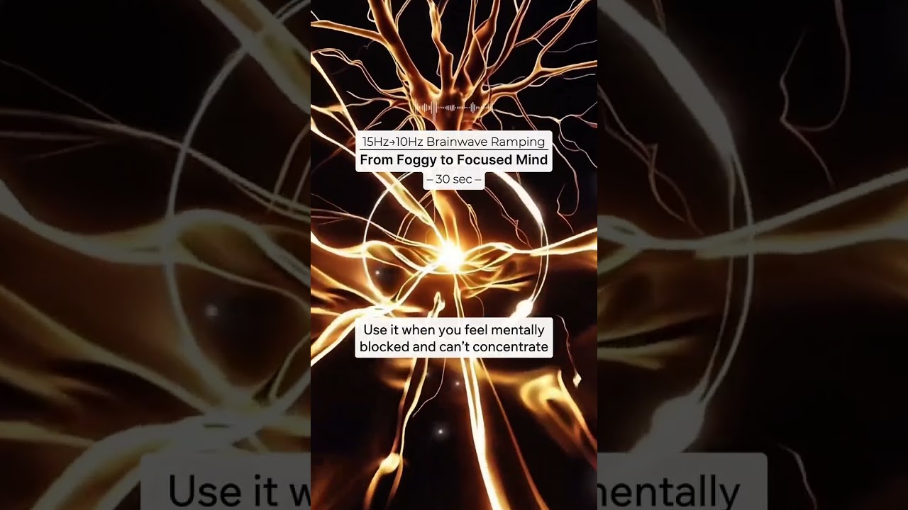 15Hz to 10Hz Brainwave Ramping