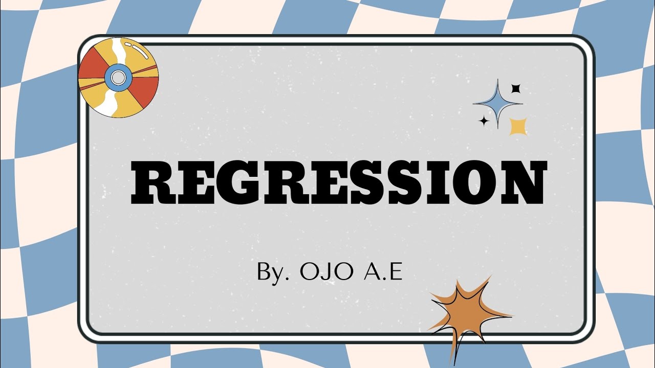 REGRESSION | Introduction | Example #statistics #biostatistics # ...