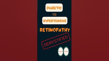 Seeing the Signs: Diabetic & Hypertensive Retinopathy Explained!
