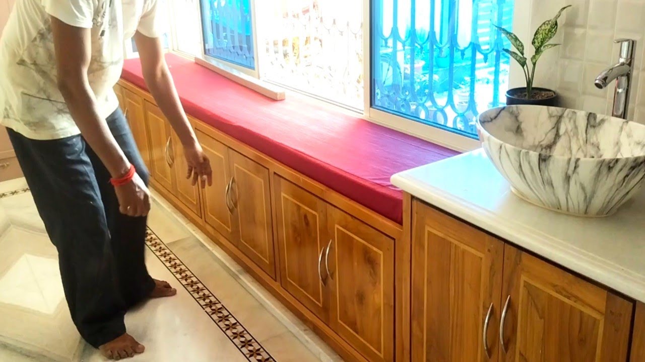 Wooden Furniture Modular decoriton Box janala ke neche Furniture