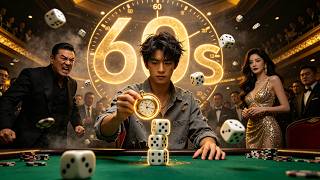 A poor young man is reborn and awakens the power to stop time — winning every time at the casino!