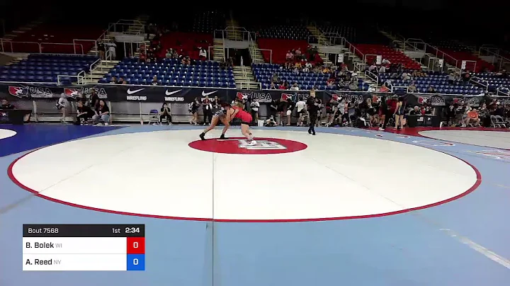 127 Lbs Consi Of 64 #2 - Bella Bolek, Wisconsin Vs...