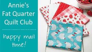 Annie's Fat Quarter Club Subscription Box Review